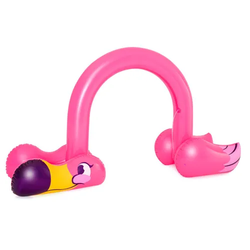 Wassersprinkler Flamingo Wasserfontäne für Kinder - Wasserspielzeug für den Garten, ideal zur Abkühlung an heißen Tagen mit beeindruckender Höhe von 192 cm.