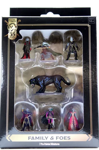 WZK96214 D&D Icons of the Realms The Legend of Drizzt 35th Anniversary - Family
