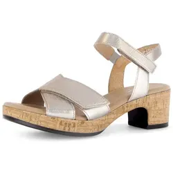 Gabor 82.072 Damen Sandalette in gold von Gabor