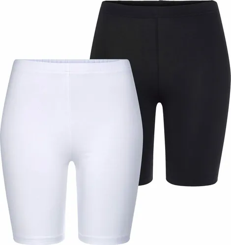 VIVANCE ACTIVE Radlerhose 1x weiß, 1x schwarz Größe 32/34 in weiß von Vivance Active