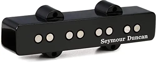 Seymour Duncan SJB-1B Vintage Jazz-Bassmikrofon - Gitarren - Hochwertiger Vintage Jazz Bass Bridge Tonabnehmer für American Stard Modelle, sorgt für authentischen Klang und optimale Performance.