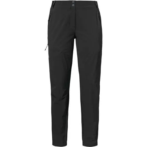 Schöffel Damen Pants Style Blaustein WMS - Nachhaltige Wanderhose aus recyceltem Material mit 4-Wege-Stretch für maximale Bewegungsfreiheit. Ideal für Outdoor-Aktivitäten und schnell trocknend für ein angenehmes Körperklima.