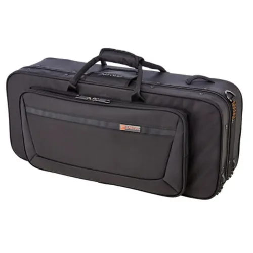 PROTEC PB304 Koffer - Koffer & Hüllen für Blechblasinstrumente, aus extra-dickem Nylon, leicht und mit integriertem Organizer für Stifte und Zubehör