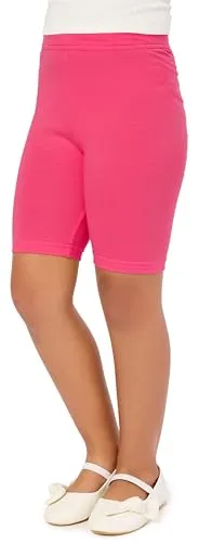 Merry Style Mädchen Kurze Leggings aus Viskose MS10-132 (Rosa, 110)