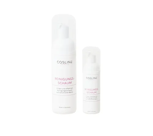 Cosline Cosmetics Gesichts-Reinigungsschaum, reinigt gründlich das Gesicht, entfernt Make-up, für sensible Haut