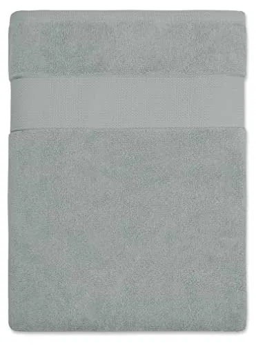 BANANALU Saunatuch XL - XXL 100x180cm Qualität 100% Baumwolle 600g/m2, 1 Stück, Dawn Blue 13-4303, 100x180cm, 600g/m2