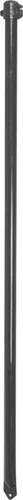 Floraworld Gartenstab Metall 80 x 2,4 cm anthrazit