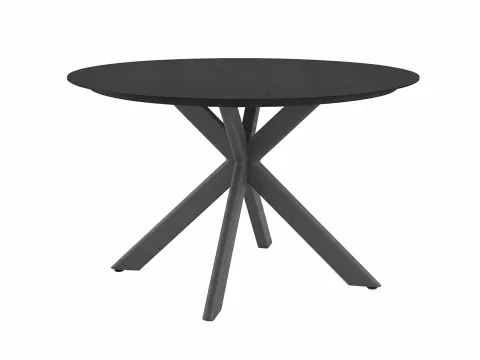 Zebra Mantis Tisch 120x120cm in Graphit von Zebra