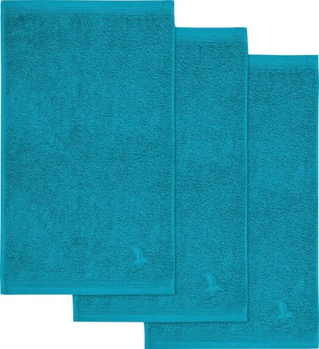 möve Superwuschel Gästetuch 30 x 50 cm in blau von MÖVE