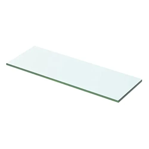 Produktbild vidaXL Glasboden Glasscheibe Glasplatte für Glasregal Transparent 50 cm x 12 cm