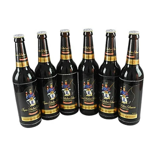  Pupen-Schultzes Schwarzes (Schwarzbier / 6 Flaschen à 0,5 l / 3,9% vo 4,70€/1l
