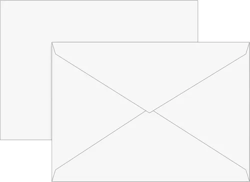 BRUNNEN 1053636 Briefumschlag C6 gumm. ws