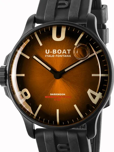 U-Boat 8699 Darkmoon Brown IPB Soleil Herrenuhr 44mm 5ATM