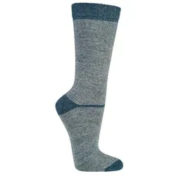 FussFreunde Socken 2 Paar Ringel-TREND-Socken mit Merino- & Alpakawolle, Damen & Herren blau 43-46