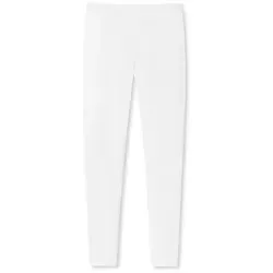 Schiesser Leggings Luxury Damen 38 in weiß von Schiesser