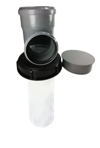 IBC Deckelfilter Regenwasserfilter DN 225 Abgang  NW 110/75 von FN-Technik