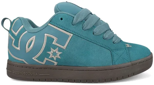 DC Shoes Court Graffik Se Teal/Gum Größe EU 47 - Lässige DC Shoes Court Graffik Se Sneaker in Teal/Gum, ideal für Streetstyle und Freizeit. Mit abriebfester Gummisohle und bequemem Schnürsystem – für einen stylishen Auftritt!