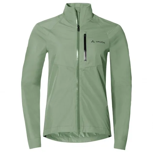 VAUDE WOMENS KURO RAIN JACKET - grün XS (36) - Leichte Regenjacke für Frauen, ideal für den Bergsport, mit atmungsaktiver Ceplex Active Membran für optimalen Wetterschutz.