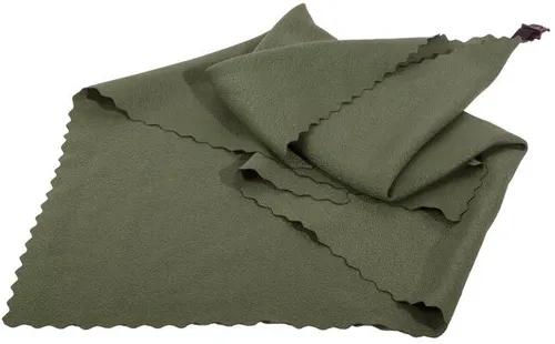 BasicNature Mini Handtuch, olive, 40x40cm in oliv von BasicNature