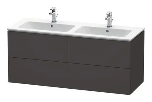 Duravit L-Cube Waschtischunterbau mit 4 Schubkästen von Duravit