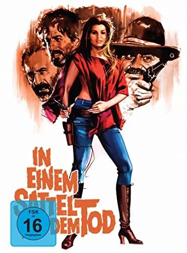 In einem Sattel mit dem Tod - Mediabook - Limited Edition (Blu-ray+DVD) - Spannender Western-Film, Freigegeben ab 16 Jahren, perfekt für Sammler und Filmfans.