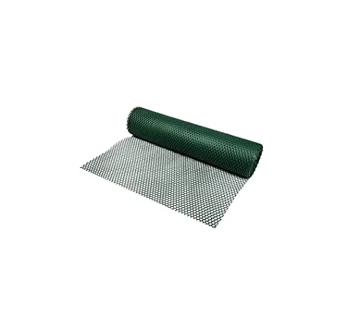 Bradas AS-HEX15151025GR Maschengewebe, Kunststoffzaun 1 x 25 m, 300 g/m², Masche sechseckig, grün, 100 x 60 x 60 cm