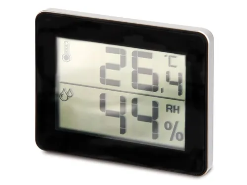 TFA Digitales Thermo-Hygrometer 30.5027.01, schwarz von TFA Dostmann