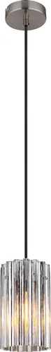 GLOBO LIGHTING Pendelleuchte aus Metall und Glas