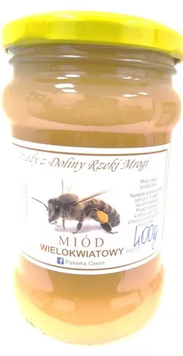 Miód wielokwiatowy 400 g bez marki 5904933512003