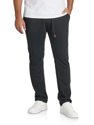 riverso Jogginghose Herren Baumwolle lang Regular Fit - Sportliche Jogginghose aus hochwertigem Baumwoll-Mischgewebe, ideal für Freizeit und Sport. Bequemer Schnitt mit elastischem Bund und Taschen für höchsten Tragekomfort.