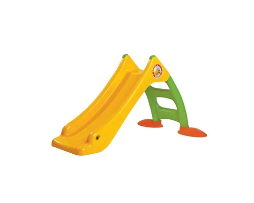 Wisam Gartenrutsche für Kinder mit Leiter, Grün und Gelb, Modell 424