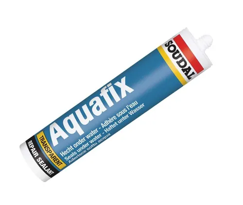 Soudal Aquafix 310ml Dachdicht Transparent Allesdichter transparent Dichtmasse