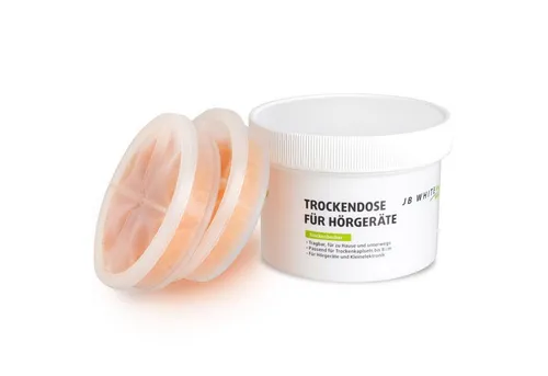 JB White Cerumenfilter Trockendose Starter SET für Hörgeräte