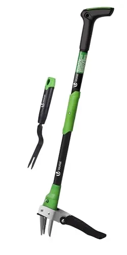 VOUNOT® Unkrautstecher mit Handgabel