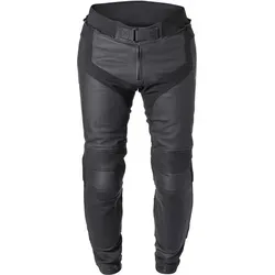 GMS GS-1 Motorrad Lederhose mit Knieprotektoren - Motorradhosen, gefertigt aus hochwertigem Rindsleder, bieten optimale Sicherheit und Flexibilität dank herausnehmbarer Level-2-Protektoren und Stretchzonen für hohen Tragekomfort.