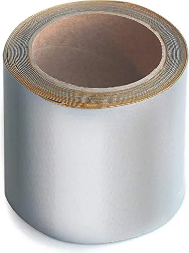 Wupsi PVC-Planen-Reparaturband - 10 cm X 5 m - Klebstoffe für schnelle und einfache Reparaturen von LKW-Planen, Markisen und Zelten. Robust, reißfest und vielseitig einsetzbar – ideal für Notfälle!