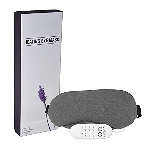 Beheizte Augenmaske, Wärmende Augenmaske für trockene Augen und Blepharitis