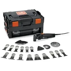 Fein MM 500 Plus Multitool Black Edition - Multifunktionswerkzeug mit 350 W Leistung, ideal für präzise Arbeiten in Holz, Metall und mehr. Starlock Plus System für schnellen Werkzeugwechsel.