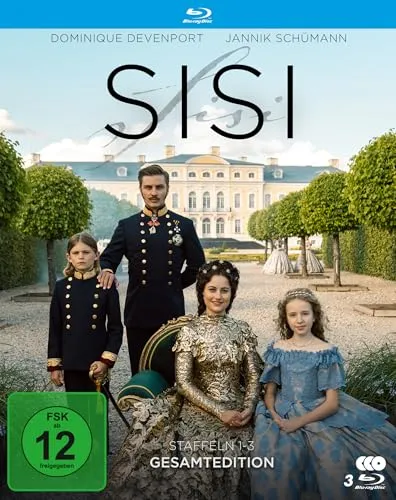 Sisi - Staffeln 1 bis 3 Gesamtedition (Filmjuwelen) [Blu-ray] - Historische Filmreihe über die berühmte Kaiserin, jetzt in einer exklusiven Gesamtedition auf Blu-ray, ideal für Liebhaber von Klassikern.