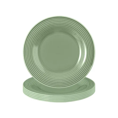 Seltmann Weiden Beat Color Glaze Brotteller 6er Set in grün von Seltmann Weiden