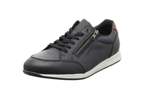Rieker Herren Low-Top Sneaker 11903 - Herren-Sneaker aus Glattleder mit Reißverschluss, bieten hohe Atmungsaktivität für ein angenehmes Fußklima.