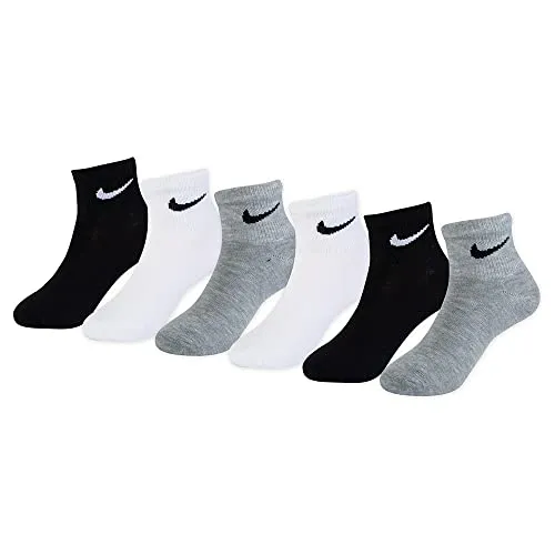Nike Colorful Quarter Socks 6 Pairs EU 23 1/2-27