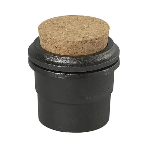 Skeppshult Kräuter- und Pfeffermühle – Gusseisen Zerkleinerer mit Korkdeckel - Küchenhelfer aus hochwertigem Gusseisen, ideal zum Aromatisieren von Speisen und mit einem stilvollen Korkdeckel für frische Gewürze.