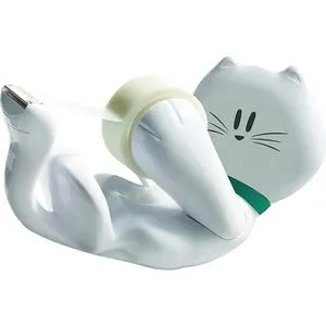 Scotch Klebefilmabroller Cat weiß von Scotch