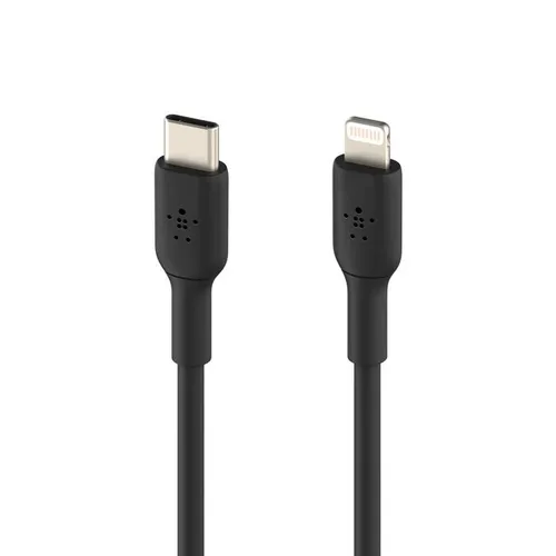 Belkin BoostCharge 1 m USB-C/Lighting Kabel, schwarz