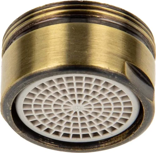 tecuro PREMIUM Mischdüse Strahlregler Luftsprudler Perlator M24x1 AG, bronze