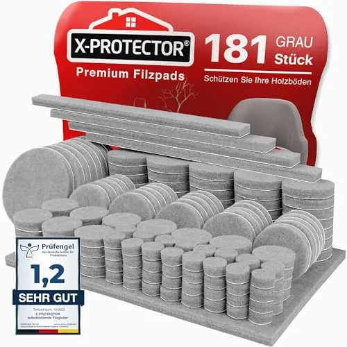 X-Protector Filzgleiter 181 Stück von X-Protector