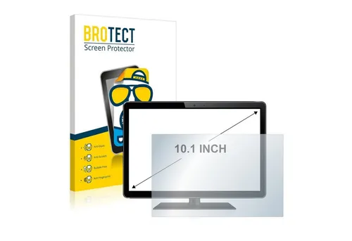 BROTECT Displayschutzfolie Schutzfolie für 25.7 cm (10.1 Zoll) [221 x 130 mm], 2 Stück, Displayschutz Schutz Folie Matt Entspiegelungsfolie