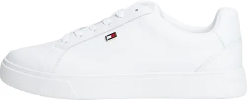 Tommy Hilfiger FLAG COURT SNEAKER Damen Gr. 38 in weiß von Tommy Hilfiger