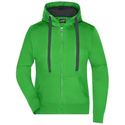 Damen Sweatjacke Bionic® JN594 - Funktionsjacke aus hochwertiger Sweatqualität mit Bionic®-Finish, wasser- und schmutzabweisend, ideal für aktive Frauen.